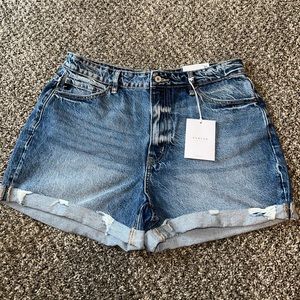 NWT Kancan High-Waisted Denim Shorts